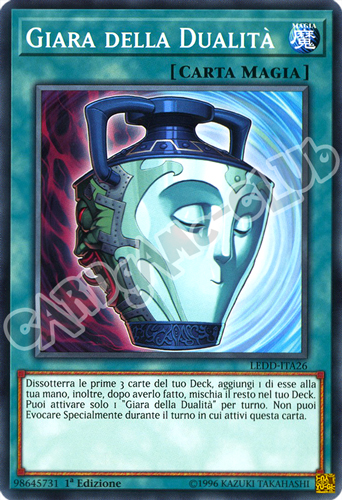 LEDD-ITA26 Giara della Dualita' comune 1a Edizione (IT) -NEAR MINT-