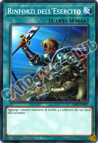 LEDD-ITA27 Rinforzi dell'Esercito comune 1a Edizione (IT) -NEAR MINT-