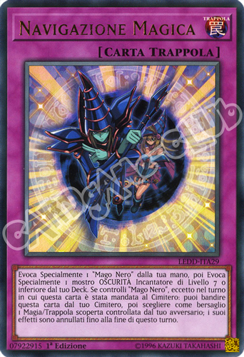 LEDD-ITA29 Navigazione Magica ultra rara 1a Edizione (IT) -NEAR MINT-