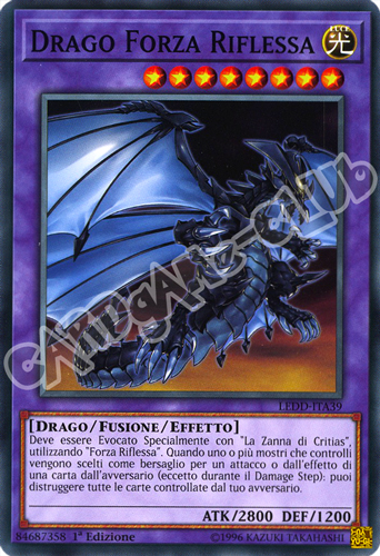 LEDD-ITA39 Drago Forza Riflessa comune 1a Edizione (IT) -NEAR MINT-