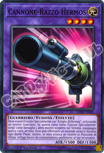 LEDD-ITA41 Cannone-Razzo Hermos comune 1a Edizione (IT) -NEAR MINT-