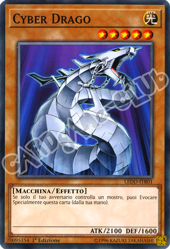 LEDD-ITB01 Cyber Drago comune 1a Edizione (IT) -NEAR MINT-