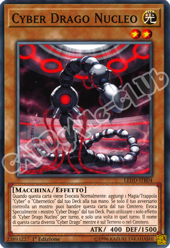 LEDD-ITB04 Cyber Drago Nucleo comune 1a Edizione (IT) -NEAR MINT-