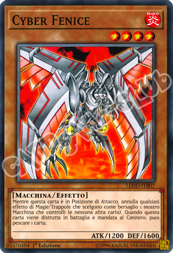 LEDD-ITB07 Cyber Fenice comune 1a Edizione (IT) -NEAR MINT-