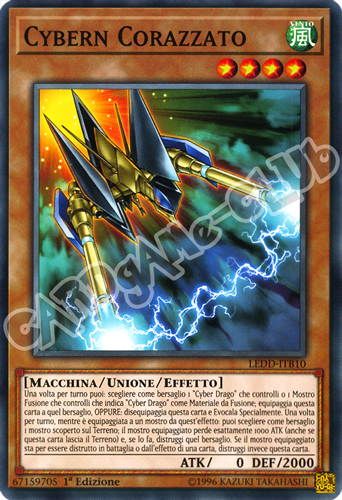 LEDD-ITB10 Cyber Corazzato comune 1a Edizione (IT) -NEAR MINT-