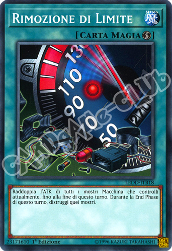 LEDD-ITB18 Rimozione di Limite comune 1a Edizione (IT) -NEAR MINT-
