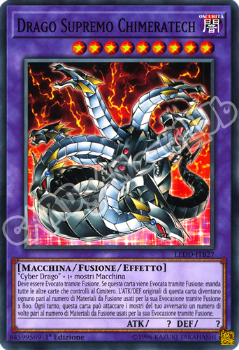 LEDD-ITB27 Drago Supremo Chimeratech comune 1a Edizione (IT) -NEAR MINT-