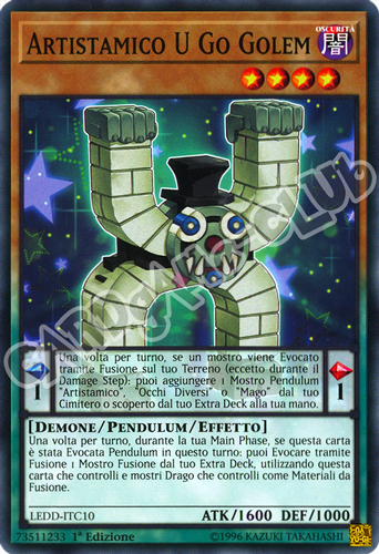 LEDD-ITC10 Artistamico U Go Golem comune 1a Edizione (IT) -NEAR MINT-