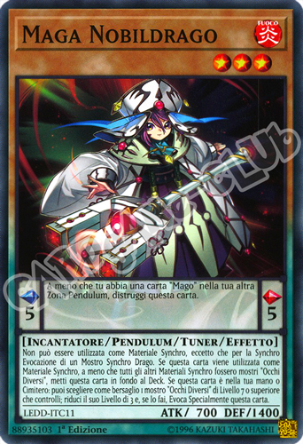 LEDD-ITC11 Maga Nobildrago comune 1a Edizione (IT) -NEAR MINT-