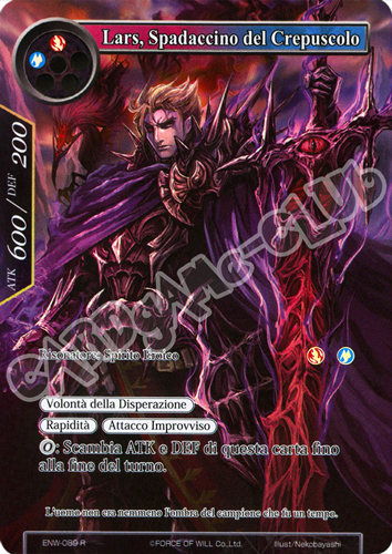 ENW1-IT089 Lars, Spadaccino del Crepuscolo rara parallel (IT) -NEAR MINT-