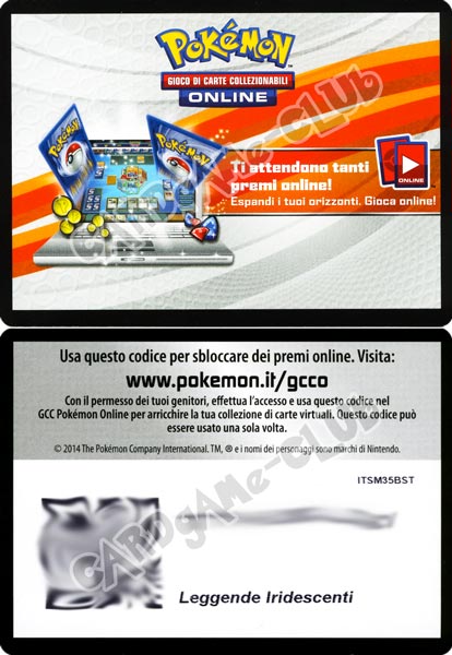 Carta Codice comune normale (IT) -NEAR MINT-