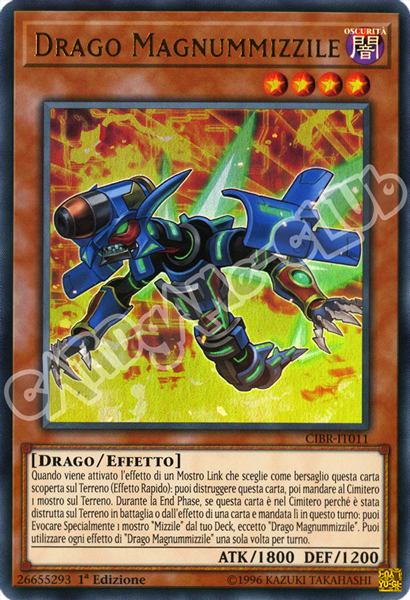 CIBR-IT011 Drago Magnummizzile ultra rara 1a Edizione (IT) -NEAR MINT-