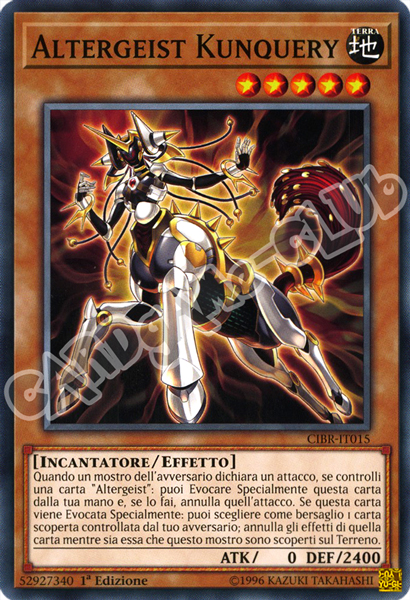CIBR-IT015 Altergeist Kunquery comune 1a Edizione (IT) -NEAR MINT-