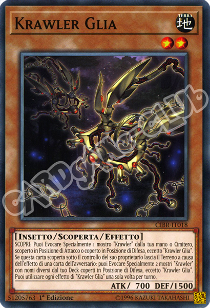 CIBR-IT018 Krawler Glia comune 1a Edizione (IT) -NEAR MINT-