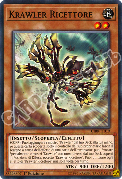 CIBR-IT019 Krawler Ricettore comune 1a Edizione (IT) -NEAR MINT-