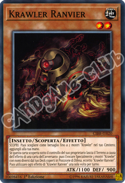 CIBR-IT020 Krawler Ranvier comune 1a Edizione (IT) -NEAR MINT-