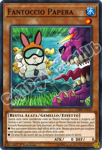 CIBR-IT033 Fantoccio Papera comune 1a Edizione (IT) -NEAR MINT-