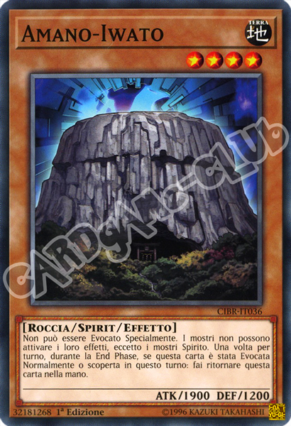 CIBR-IT036 Amano-Iwato comune 1a Edizione (IT) -NEAR MINT-