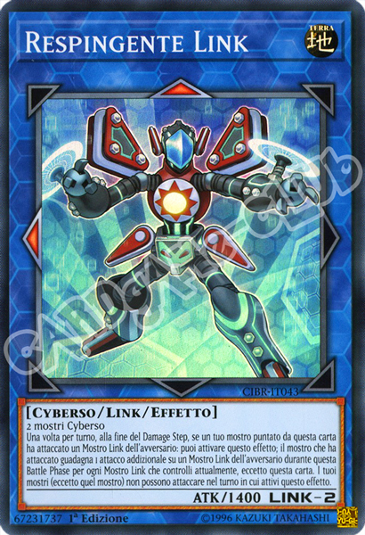 CIBR-IT043 Respingente Link super rara 1a Edizione (IT) -NEAR MINT-