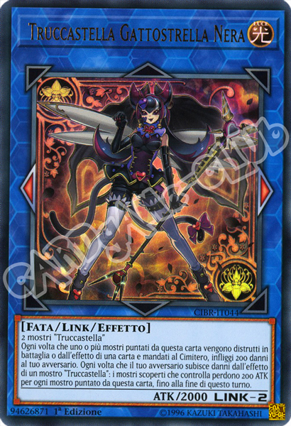 CIBR-IT044 Truccastella Gattostrella Nera ultra rara 1a Edizione (IT) -NEAR MINT-