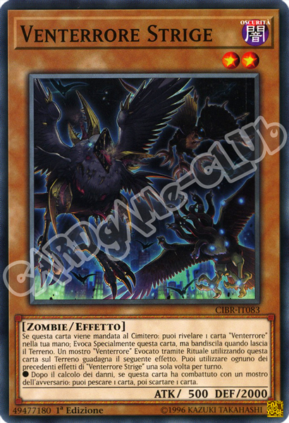 CIBR-IT083 Venterrore Strige comune 1a Edizione (IT) -NEAR MINT-