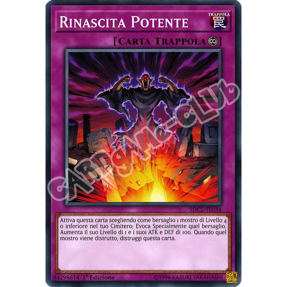 SDCL-IT034 Rinascita Potente comune 1a edizione (IT) -NEAR MINT-