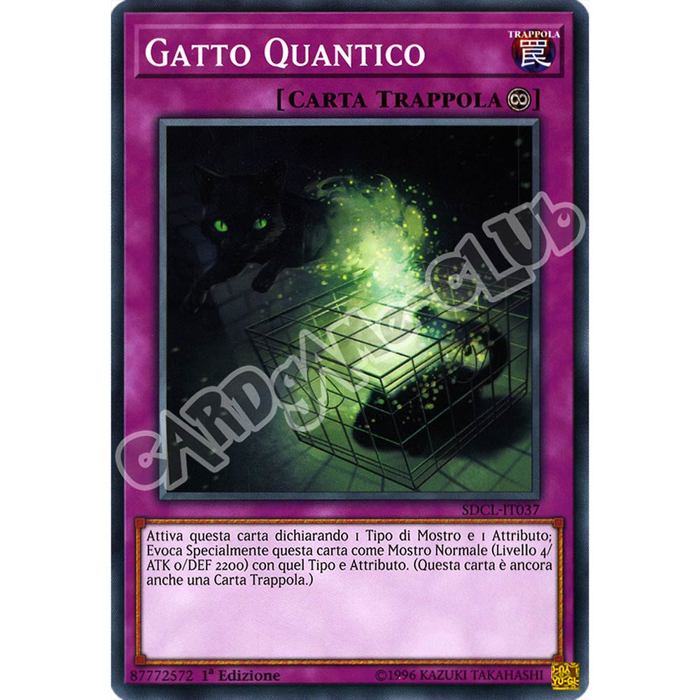 SDCL-IT037 Gatto Quantico comune 1a edizione (IT) -NEAR MINT-