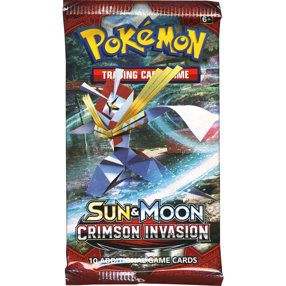 Crimson Invasion busta 10 carte Artwork RANDOM (EN)