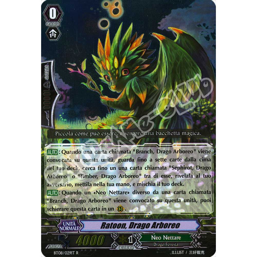 BT08-IT029 Ratoon, Drago Arboreo rara foil (IT) -NEAR MINT-