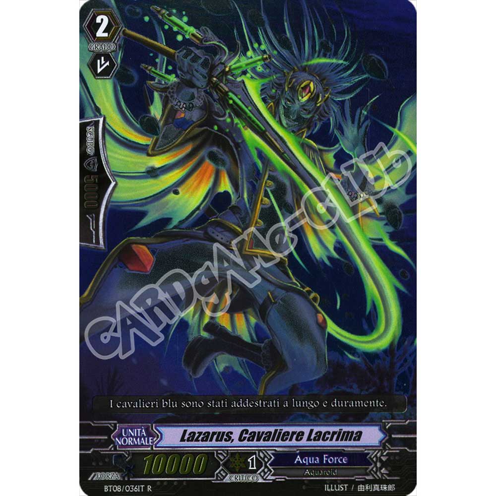 BT08-IT036 Lazarus, Cavaliere Lacrima rara foil (IT) -NEAR MINT-