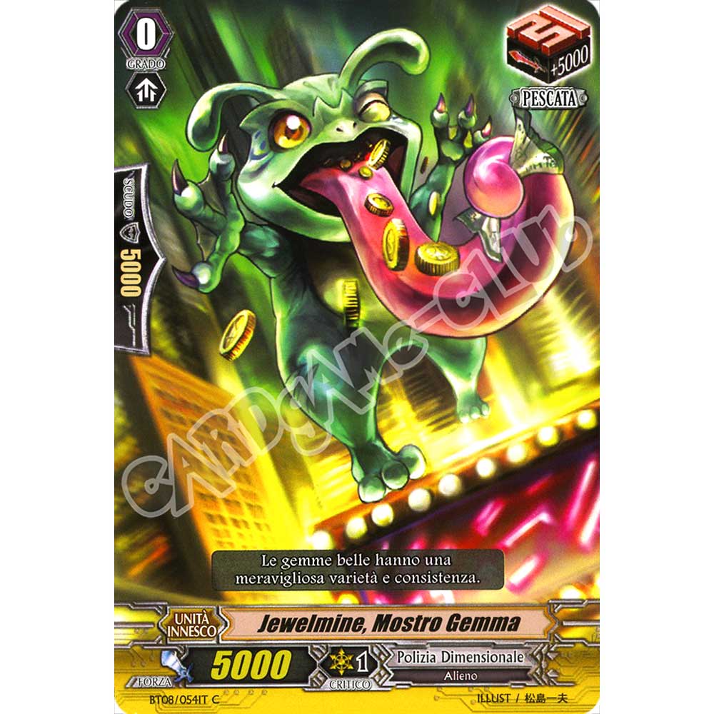 BT08-IT054 Jewelmine, Mostro Gemma comune normale (IT) -NEAR MINT-
