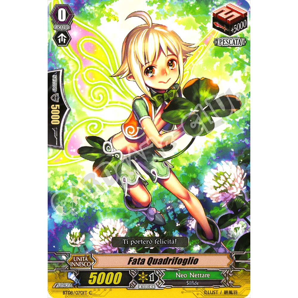 BT08-IT070 Fata Quadrifoglio comune normale (IT) -NEAR MINT-