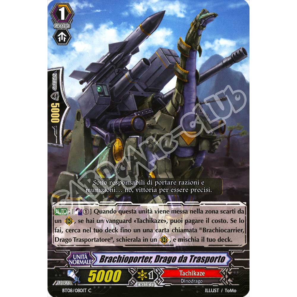 BT08-IT080 Brachioporter, Drago da Trasporto comune normale (IT) -NEAR MINT-