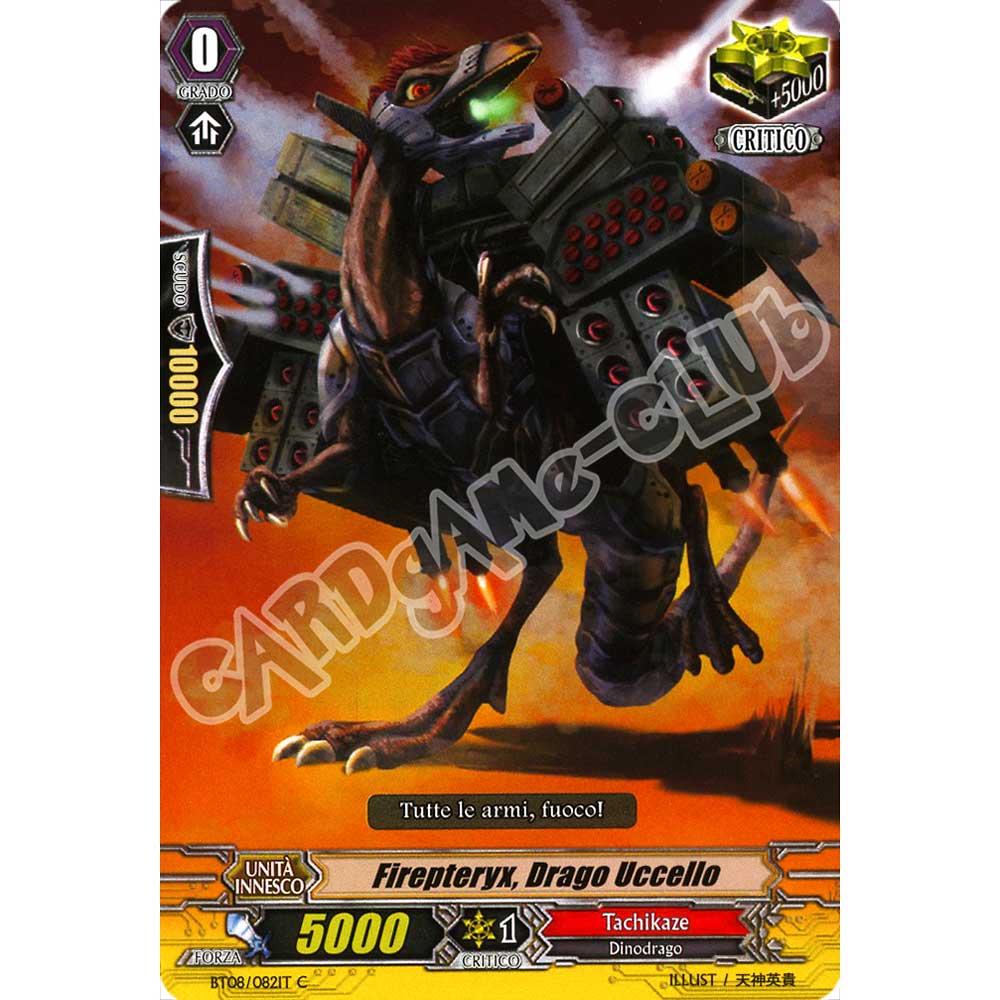 BT08-IT082 Firepteryx, Drago uccello comune normale (IT) -NEAR MINT-