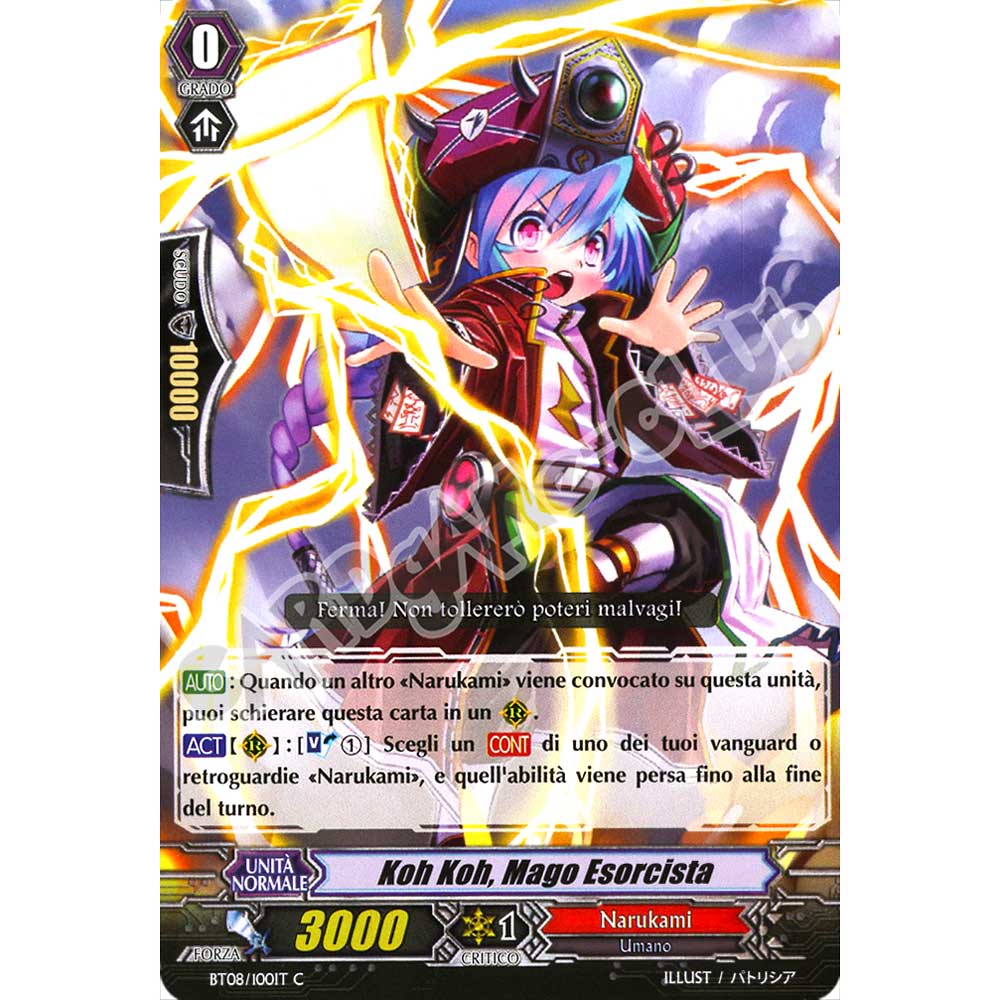 BT08-IT100 Koh Koh, Mago esorcista comune normale (IT) -NEAR MINT-