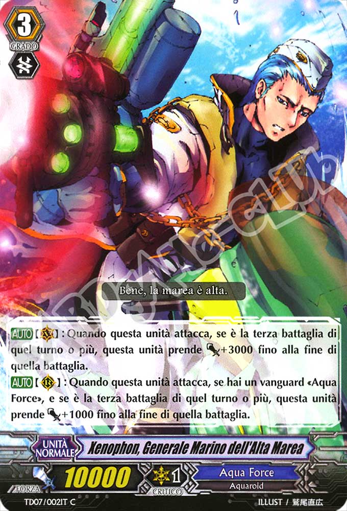 TD07-IT002 Xenophon, Generale Marino dell'Alta Marea comune normale (IT) -NEAR MINT-