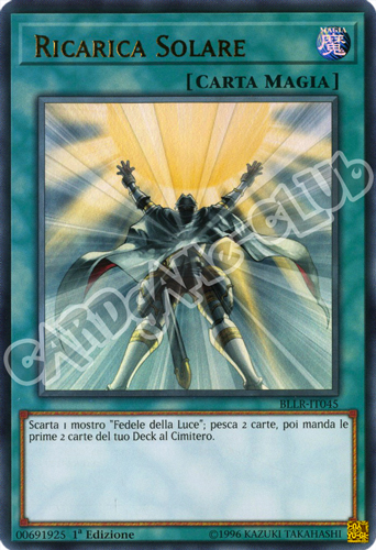 BLLR-IT045 Ricarica Solare ultra rara 1a Edizione (IT) -NEAR MINT-