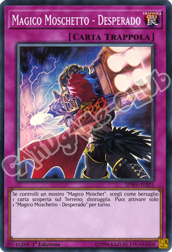 SPWA-IT025 Magico Moschetto - Desperado super rara 1a Edizione (IT) -NEAR MINT-