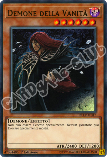 BLLR-IT047 Demone della Vanita' ultra rara 1a Edizione (IT) -NEAR MINT-