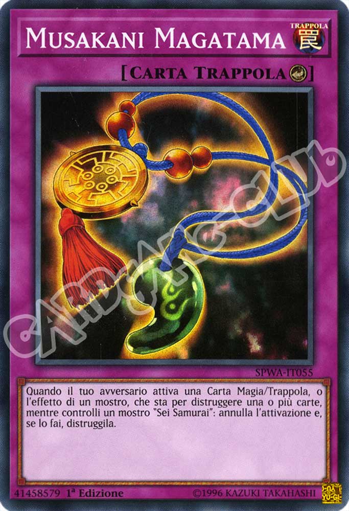 SPWA-IT055 Musakani Magatama super rara 1a Edizione (IT) -NEAR MINT-