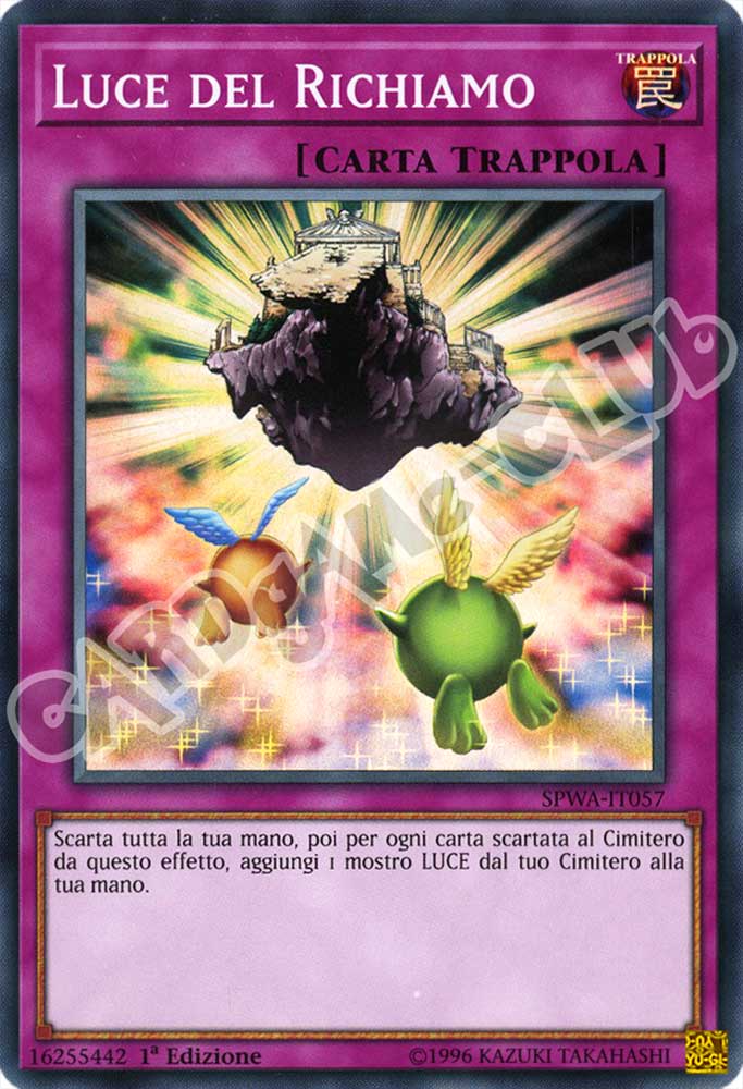 SPWA-IT057 Luce del Richiamo super rara 1a Edizione (IT) -NEAR MINT-