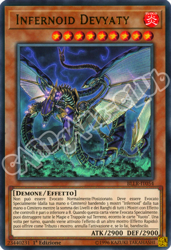 BLLR-IT054 Infernoid Devyaty ultra rara 1a Edizione (IT) -NEAR MINT-
