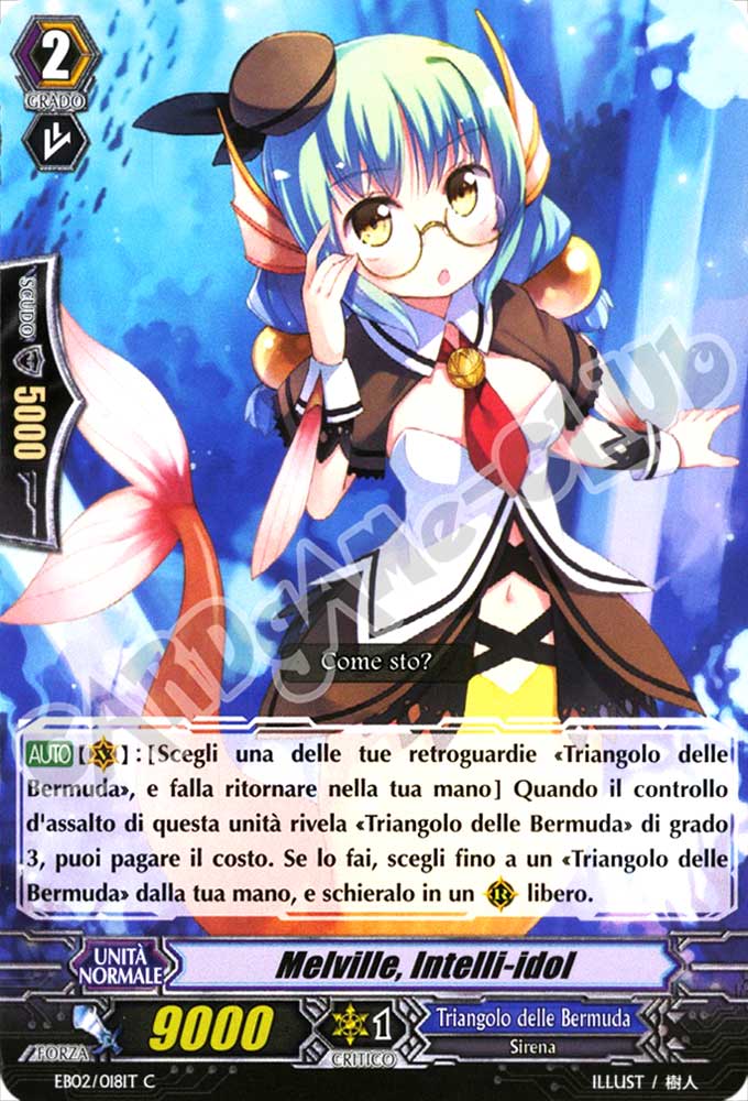 EB02-IT018 Melville, Intelli-idol comune normale (IT) -NEAR MINT-