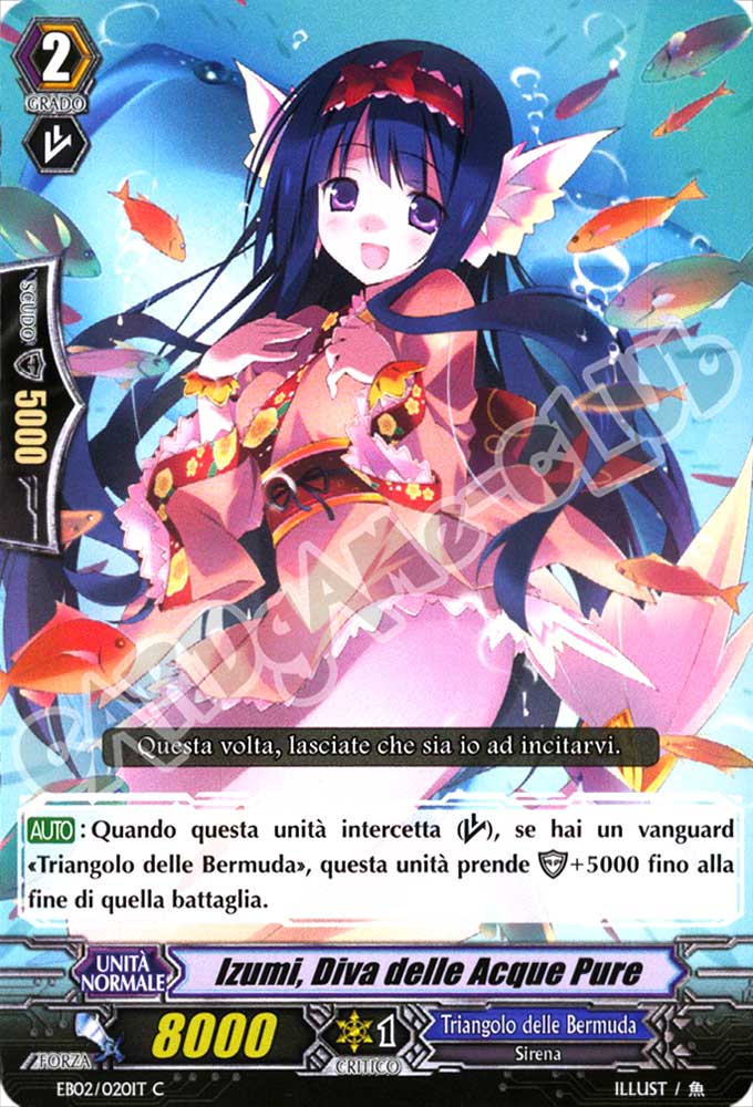 EB02-IT020 Izumi, Diva delle Acque Pure comune normale (IT) -NEAR MINT-