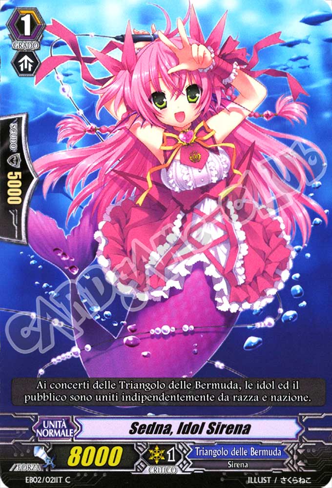 EB02-IT021 Sedna, Idol Sirena comune normale (IT) -NEAR MINT-