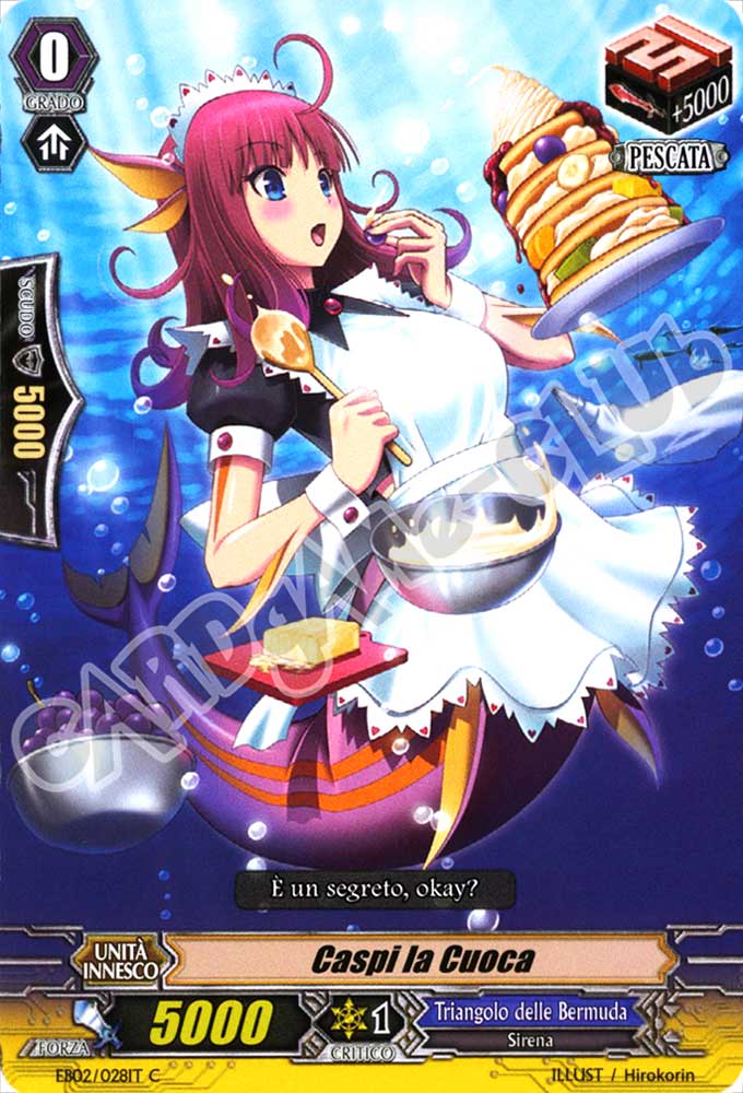 EB02-IT028 Caspi la Cuoca comune normale (IT) -NEAR MINT-