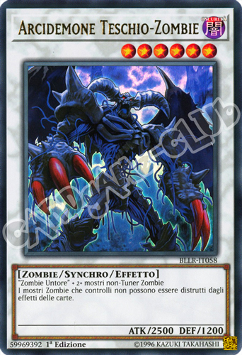 BLLR-IT058 Arcidemone Teschio-Zombie ultra rara 1a Edizione (IT) -NEAR MINT-
