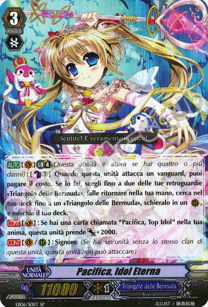 EB06-ITS01 Pacifica, Idol Eterna speciale foil (IT) -NEAR MINT-