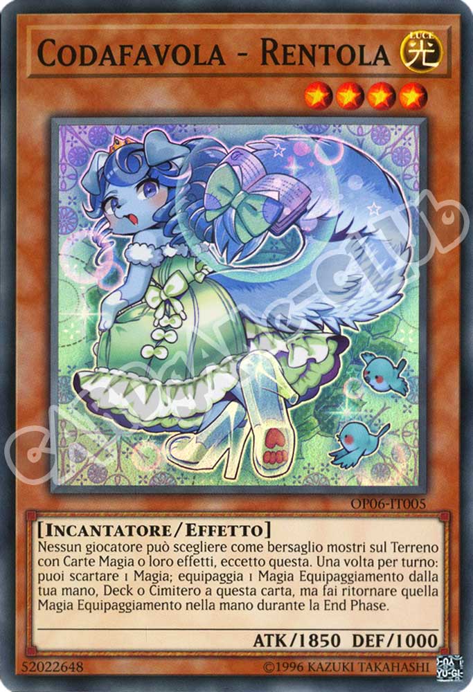 OP06-IT005 Codafavola - Rentola super rara (IT) -NEAR MINT-