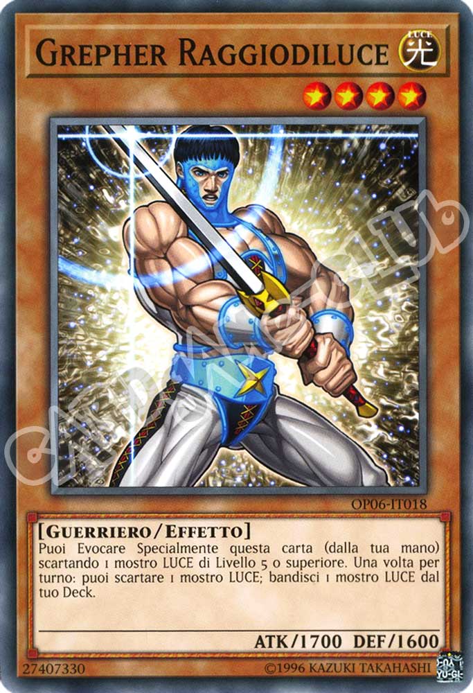 OP06-IT018 Grepher Raggiodiluce comune (IT) -NEAR MINT-